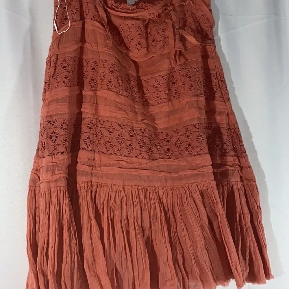 FREE PEOPLE SHAILEE SWING DRESS ROSE